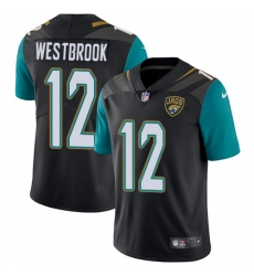 Men's Nike Jacksonville Jaguars #12 Dede Westbrook Black Alternate Vapor Untouchable Limited Player NFL Jersey