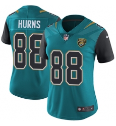 Women's Nike Jacksonville Jaguars #88 Allen Hurns Teal Green Team Color Vapor Untouchable Limited Player NFL Jersey