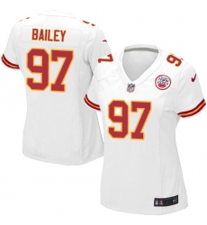 Women's Nike Kansas City Chiefs #97 Allen Bailey Game White NFL Jersey