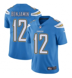 Youth Nike Los Angeles Chargers #12 Travis Benjamin Electric Blue Alternate Vapor Untouchable Limited Player NFL Jersey
