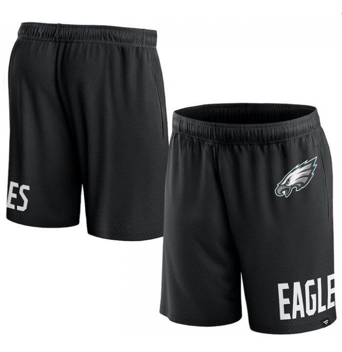 Men's Philadelphia Eagles Black Performance Shorts