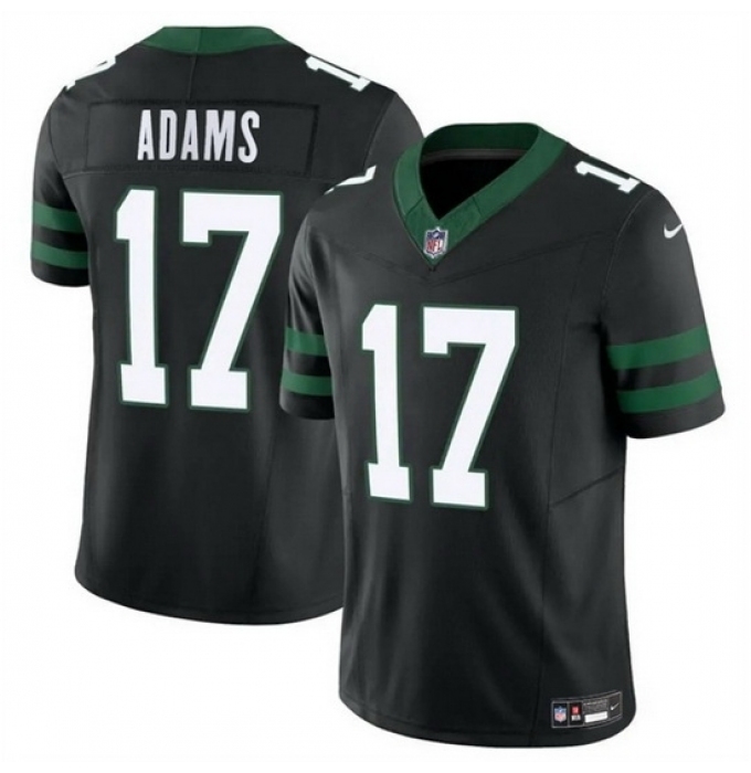 Youth New York Jets #17 Davante Adams Black 2024 F U S E Vapor Untouchable Limited Stitched Jersey