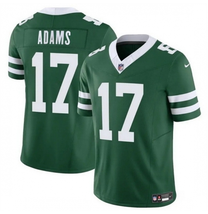 Youth New York Jets #17 Davante Adams Green 2024 F U S E Throwback Limited Stitched Jersey