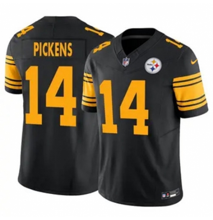 Youth Pittsburgh Steelers #14 George Pickens Rush Vapor Untouchable Limited Stitched Jersey